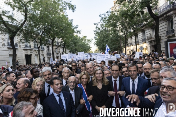 Marche de solidarite avec Israel