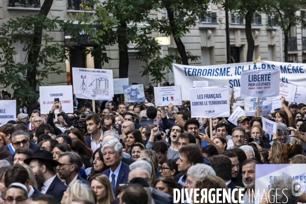 Marche de solidarite avec Israel