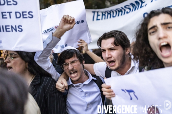 Marche de solidarite avec Israel
