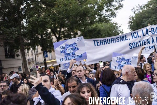 Marche de solidarite avec Israel