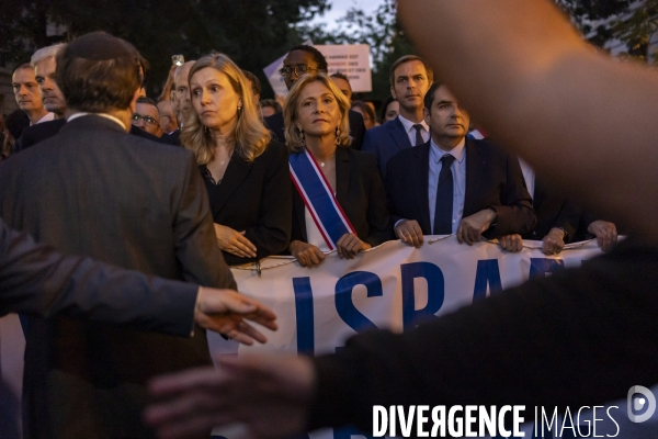 Marche de solidarite avec Israel