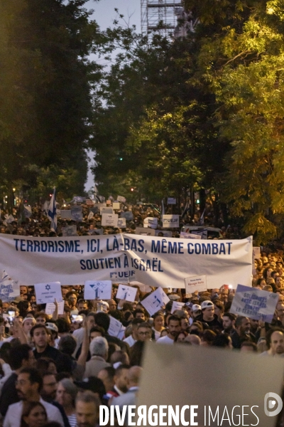 Marche de solidarite avec Israel