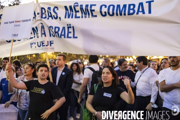 Marche de solidarite avec Israel