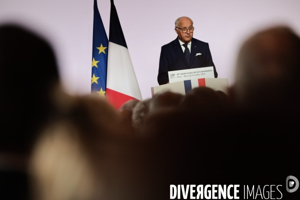 Emmanuel macron - les 65 ans de la constitution