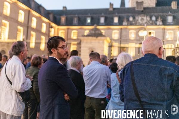 Dijon - Rassemblement de soutien Israel