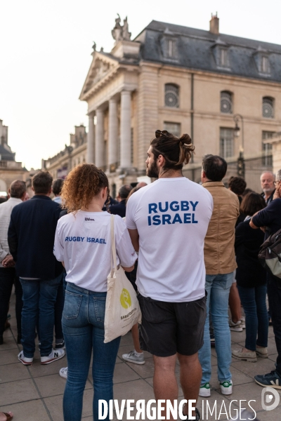 Dijon - Rassemblement de soutien Israel