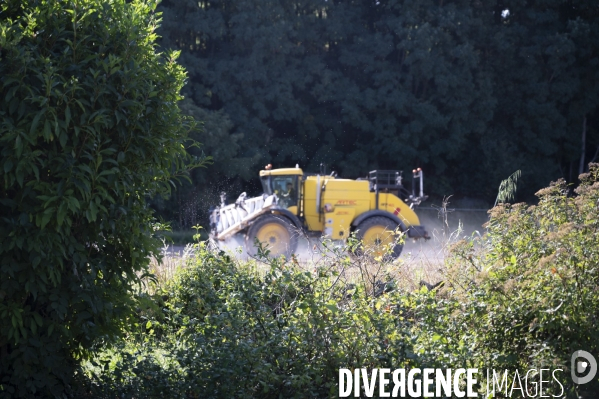 Epandage de pesticide