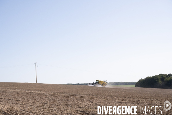 Epandage de pesticide