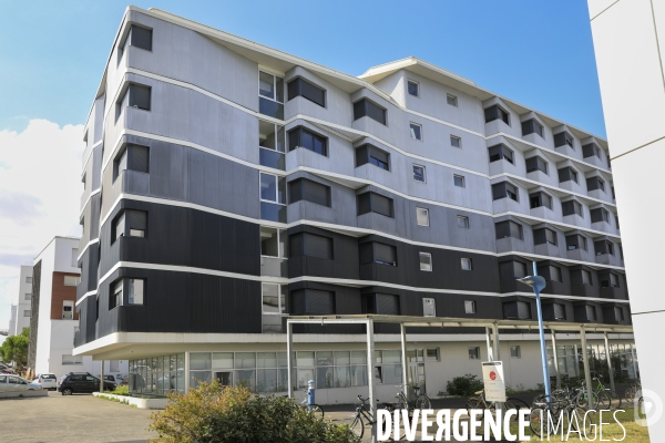 Résidence étudiante sur le campus de Talence