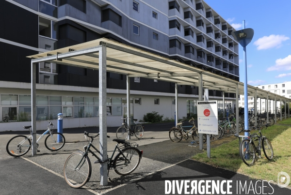 Résidence étudiante sur le campus de Talence