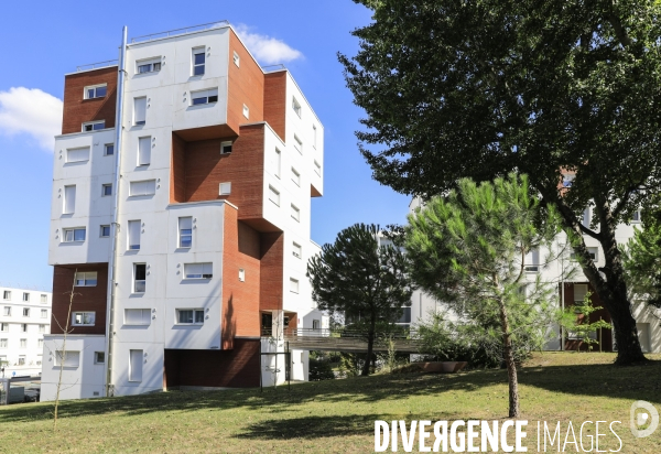 Résidence étudiante sur le campus de Talence