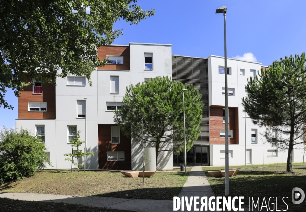 Résidence étudiante sur le campus de Talence