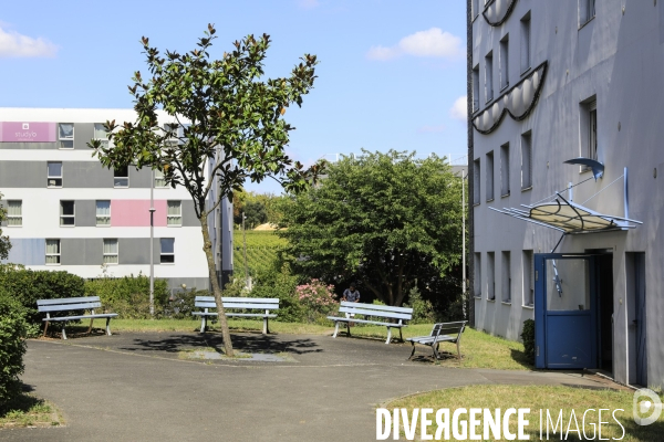 Résidence étudiante sur le campus de Talence