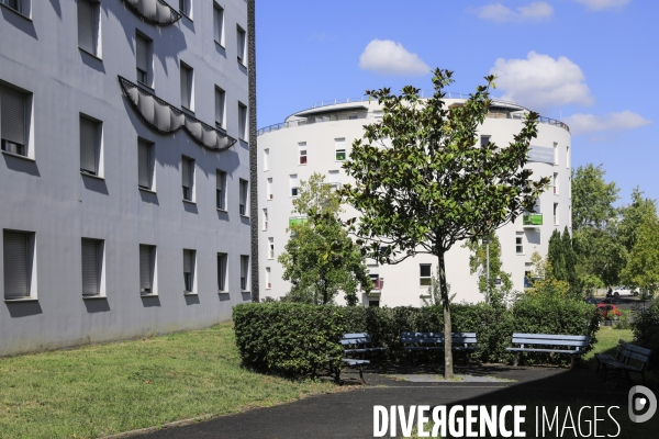 Résidence étudiante sur le campus de Talence