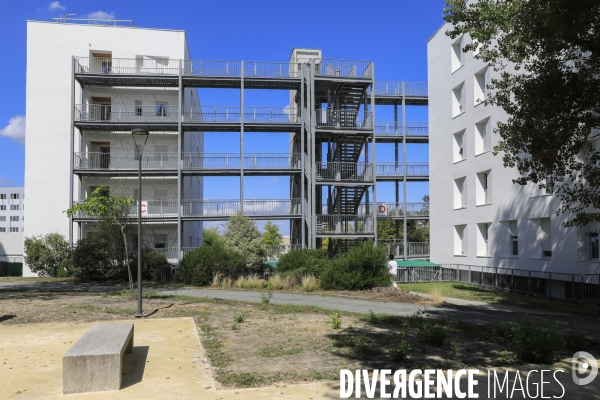 Résidence étudiante sur le campus de Talence
