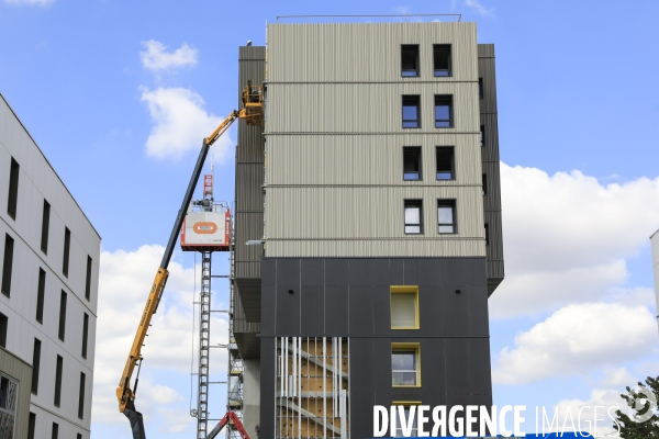 Résidence étudiante sur le campus de Talence