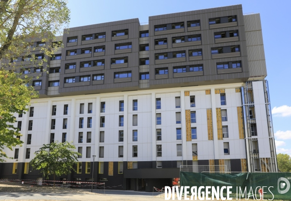 Résidence étudiante sur le campus de Talence