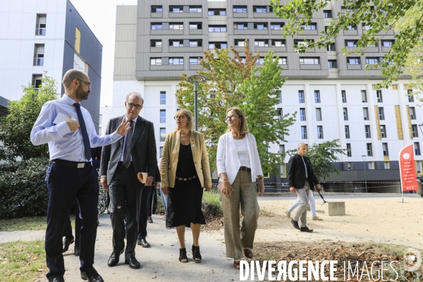 Résidence étudiante sur le campus de Talence