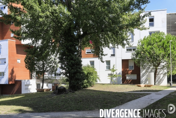 Résidence étudiante sur le campus de Talence