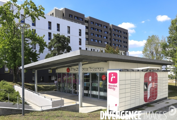Résidence étudiante sur le campus de Talence
