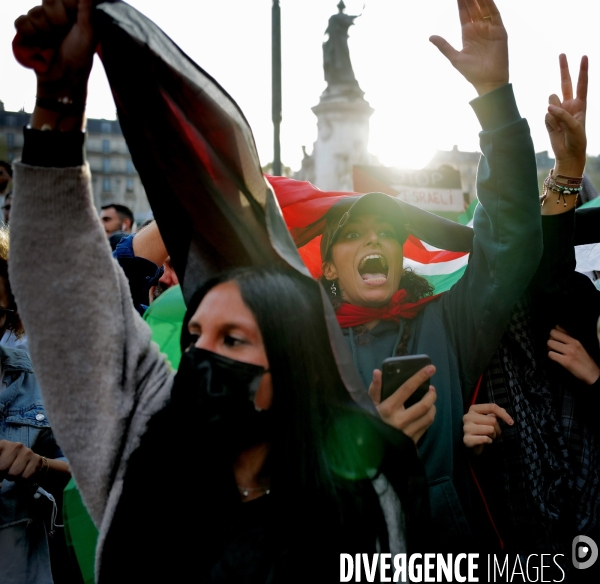 Rassemblement pro-Palestine