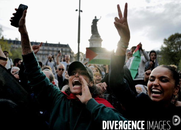 Rassemblement pro-Palestine
