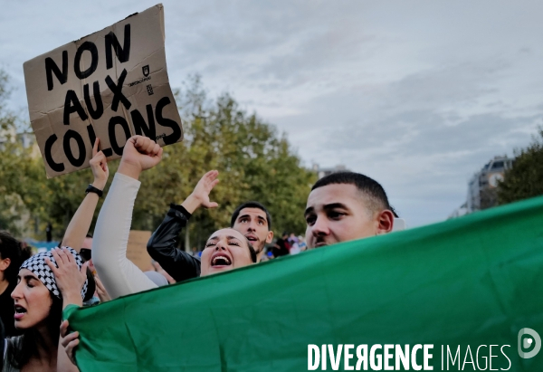 Rassemblement pro-Palestine