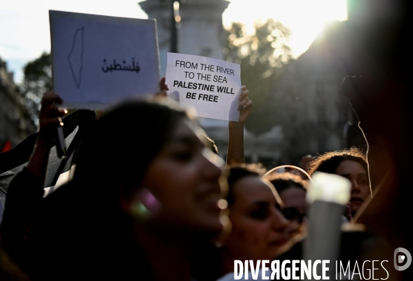Rassemblement pro-Palestine