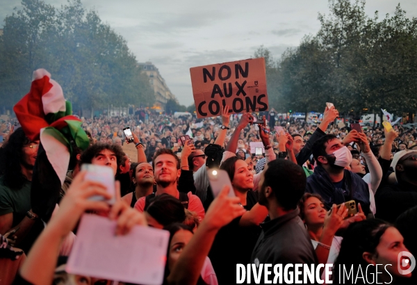 Rassemblement pro-Palestine