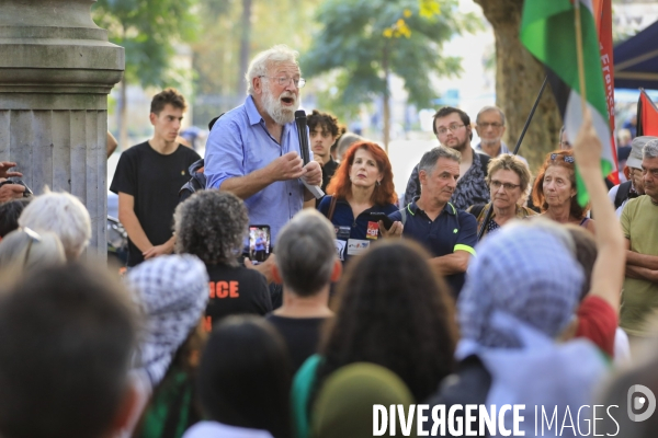 Manifestation à Bordeaux en soutien au peuple palestinien.