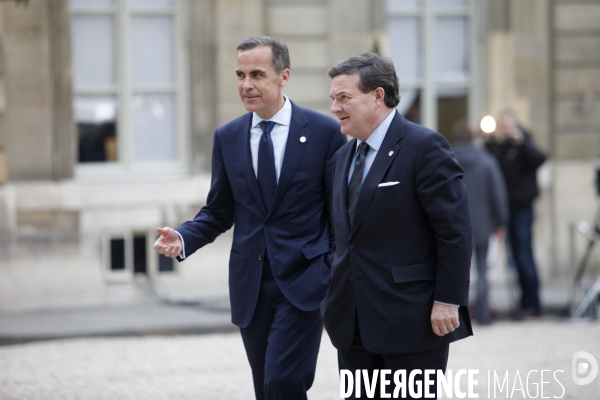 Réunion des ministres des finances du G20 à Paris