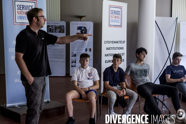 Le Service National Universel (SNU) a Sedan.