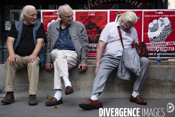 Marche contre l austérité, la hausse des salaires et la justice sociale