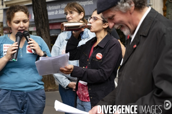 Marche contre l austérité, la hausse des salaires et la justice sociale