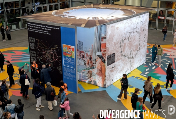 La société du Grand Paris s expose au forum des Halles
