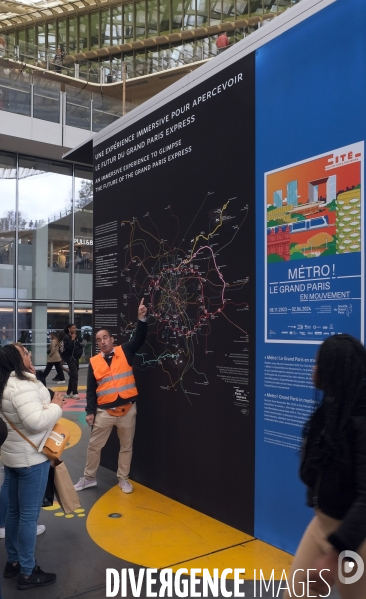 La société du Grand Paris s expose au forum des Halles