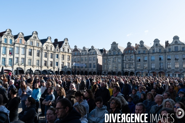 Hommage a Arras a Dominique Bernard