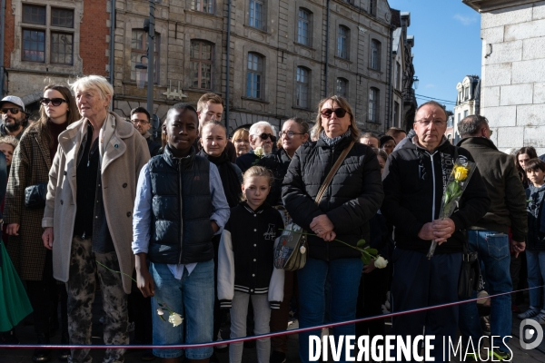 Hommage a Arras a Dominique Bernard