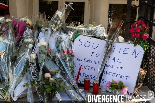 Hommage a Arras a Dominique Bernard