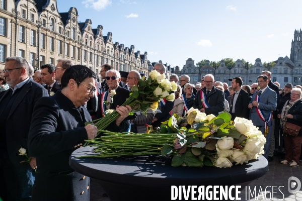 Hommage a Arras a Dominique Bernard