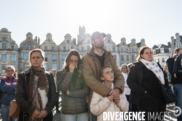 Hommage a Arras a Dominique Bernard