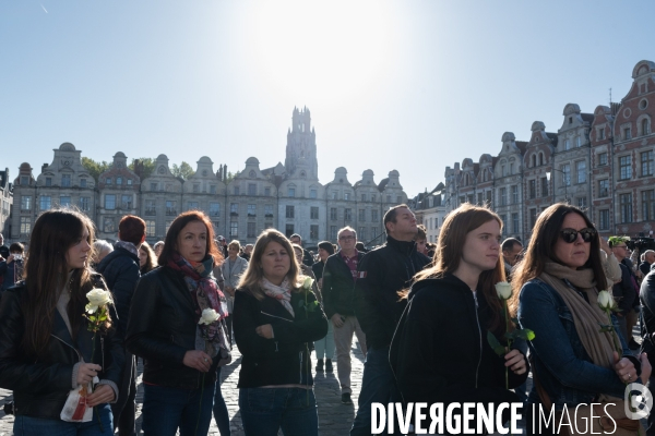 Hommage a Arras a Dominique Bernard