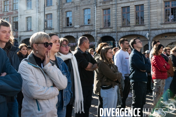 Hommage a Arras a Dominique Bernard
