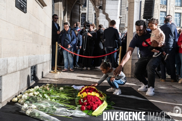 Hommage a Arras a Dominique Bernard