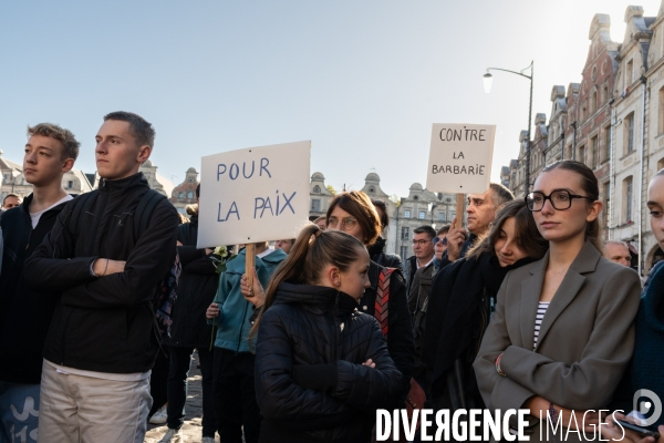 Hommage a Arras a Dominique Bernard