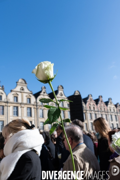 Hommage a Arras a Dominique Bernard