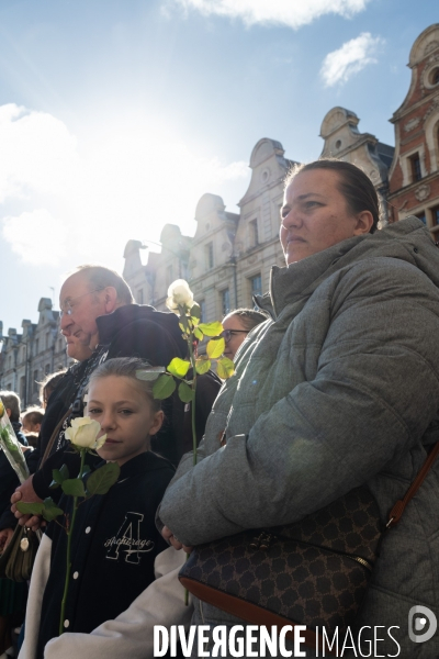 Hommage a Arras a Dominique Bernard
