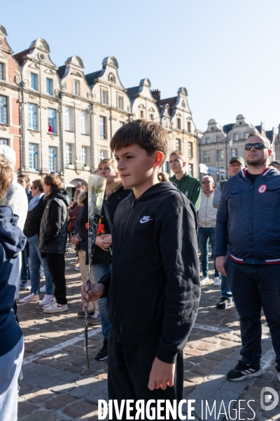 Hommage a Arras a Dominique Bernard