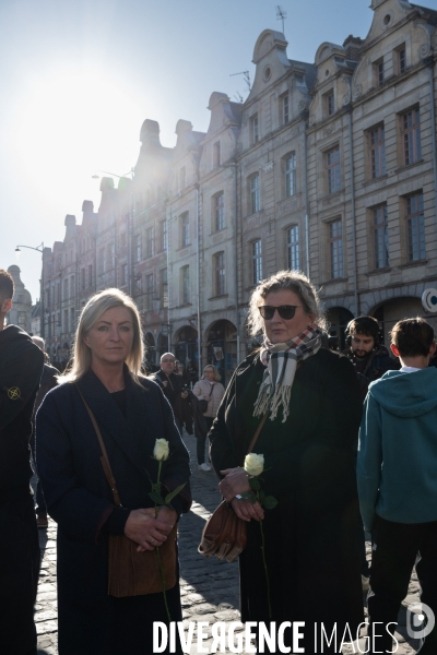 Hommage a Arras a Dominique Bernard