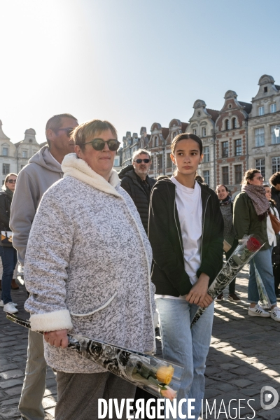 Hommage a Arras a Dominique Bernard
